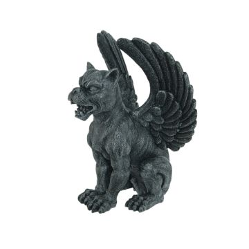 Gargoyle mit Hundekopf lebensgroß