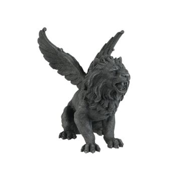 Gargoyle mit Löwenkopf verkleinert