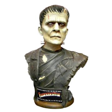Monster Frankenstein Büste lebensgroß