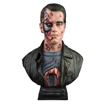 Terminator Büste lebensgroß