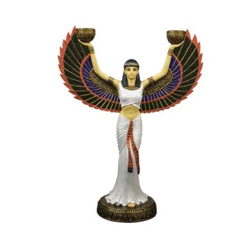 Kleopatra mit Flügeln Statue verkleinert