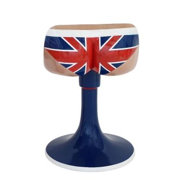 Britische Schlüpfer Stuhl lebensgroß