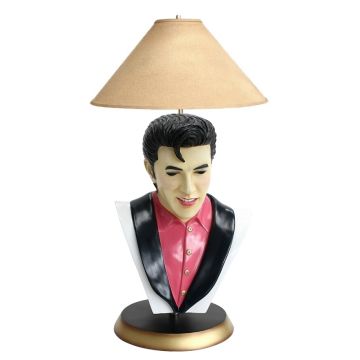 Elvis Lampe lebensgroß