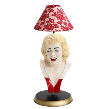 Marilyn Lampe lebensgroß