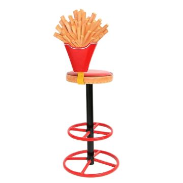 Pommes Barhocker vergrößert