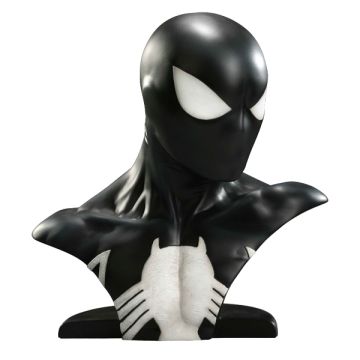 Spiderman schwarz Büste lebensgroß