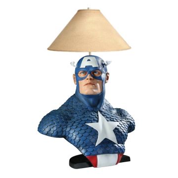 Captain Amerika Lampe lebensgroß
