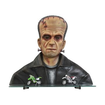 Monster Frankenstein Wandregal lebensgroß