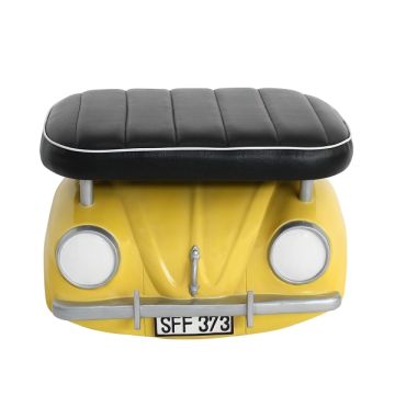 Hocker VW Gelb verkleinert