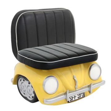 Sitz für Kinder VW Gelb verkleinert