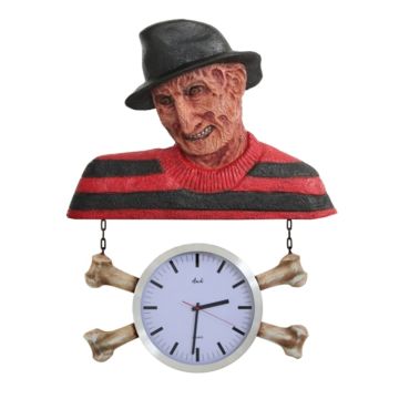 Monster Freddy Krüger Uhr lebensgroß