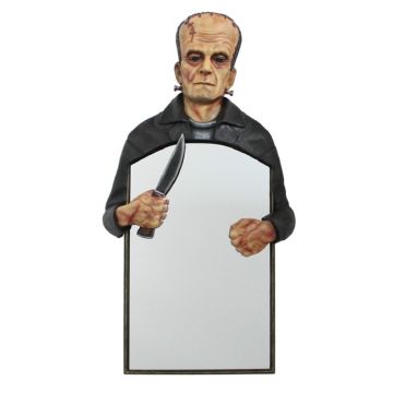 Monster Frankenstein Spiegel lebensgroß