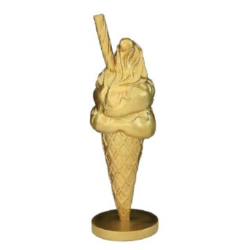 Eis mit Röhrchen Gold groß vergrößert