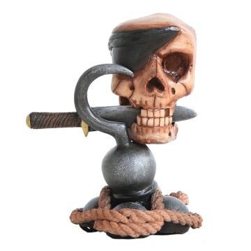 Captain Hook Totenkopf  verkleinert