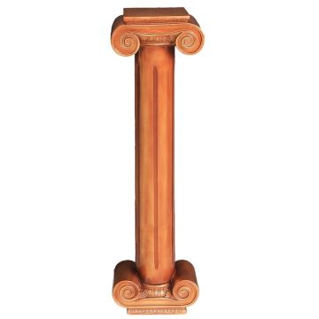 Säule Gold groß lebensgroß