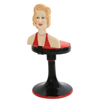 Marilyn Büste Sitz lebensgroß