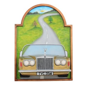 Bild mit Rolls Royce Gold verkleinert