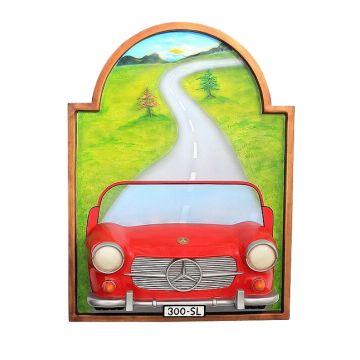 Bild mit Mercedes Benz Rot verkleinert