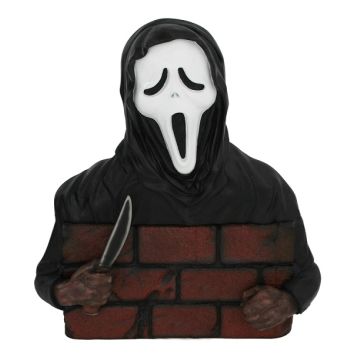 Monster Scream hinter Mauer lebensgroß
