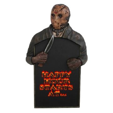 Monster Jason Voorhees Happy Hour Angebotstafel lebensgroß