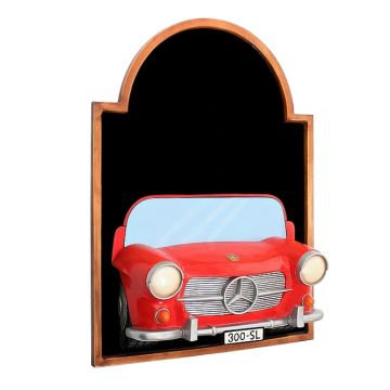 Angebotstafel mit Mercedes Benz Rot verkleinert