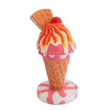 Eistüte Eisfach rosa vergrößert