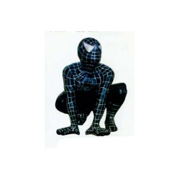 kleiner schwarzer Comic Spiderman verkleinert
