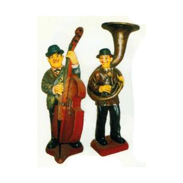 Dick und Doof spielen Cello und Sausaphone groß verkleinert