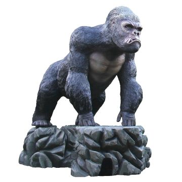 Gorilla lebensgroß