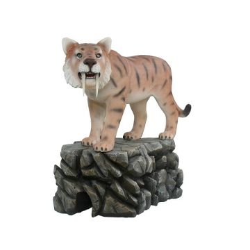 Säbelzahntiger lebensgroß