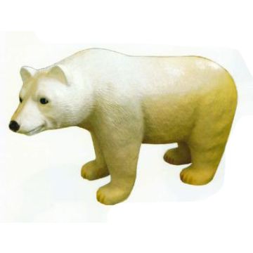 großer stehender Eisbär verkleinert