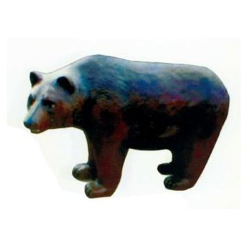 Braunbär stehend lebensgroß