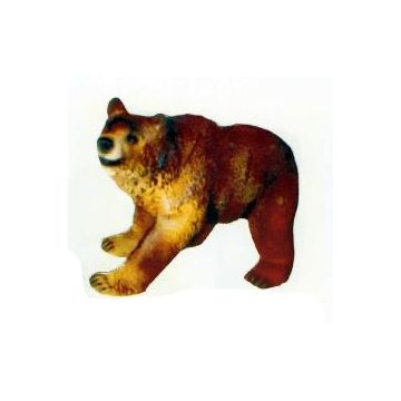 laufender Braunbär klein verkleinert