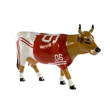 Kuh Football Trikot lebensgroß