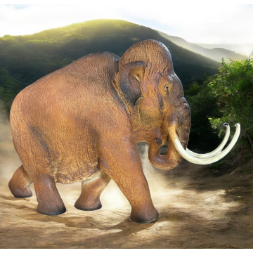 kleines Mammut verkleinert