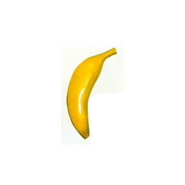große gelbe Banane übergroß XXL