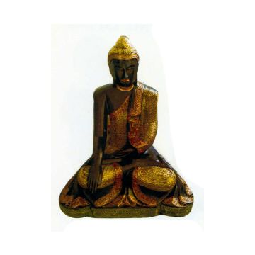 altertümliche Buddhafigur verkleinert