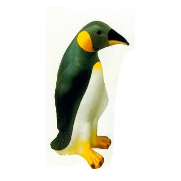 großer Pinguin stehend lebensgroß