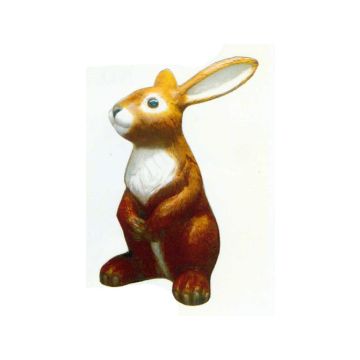 brauner mittelgroßer Osterhase vergrößert