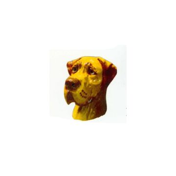 Hundekopf Deutsche Dogge lebensgroß