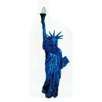 große amerikanische Freiheitsstatue bronzefarbend lebensgroß