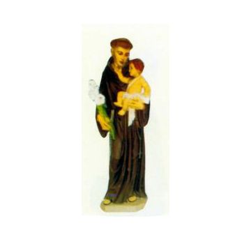Franz von Assisi mit Kind und Blumen verkleinert