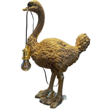 Strauß mit Lampe verkleinert