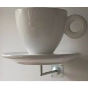 Kaffeetasse mit Unterteller übergroß XXL