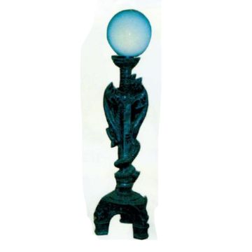 Schwert mit Drachen als Stehlampe verkleinert