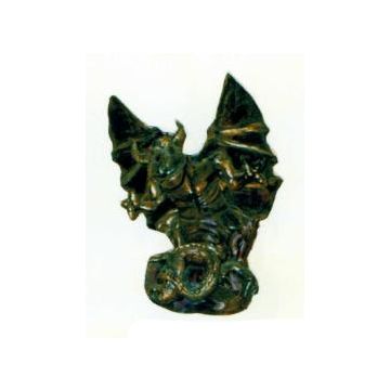Gargoyle bronzefarbend verkleinert