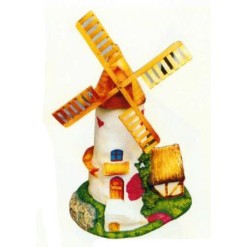 hübsche ländliche Windmühle verkleinert