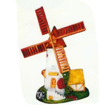 hübsche Landwindmühle klein verkleinert