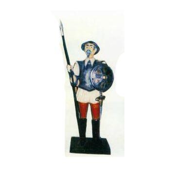 altertümlicher Soldat klein verkleinert