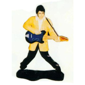 Elvis mit Gitarre verkleinert